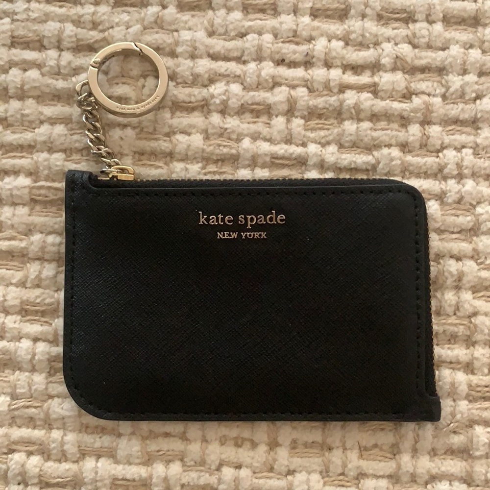 COPY - Kate Spade coin card key pouch in black
